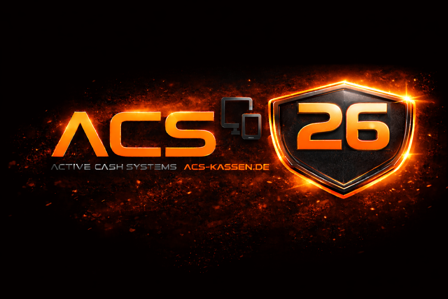 Splash-Screen der neuen ACS-Kassenversion